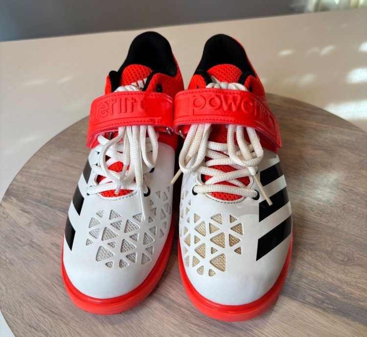 Adidas Powerlift 3 Neon Orange Men Shoes Trainers Size 7