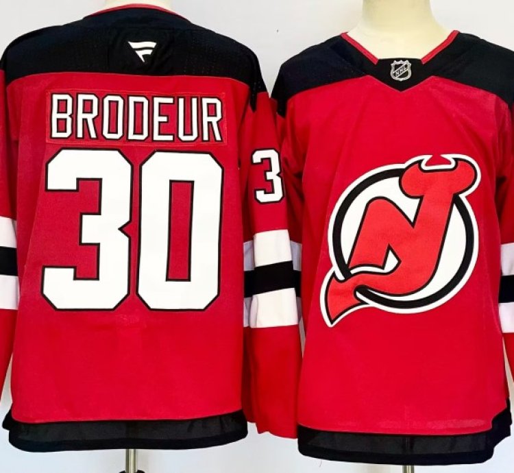 New Jersey Devils 30 Martin Brodeur Jersey Stitched