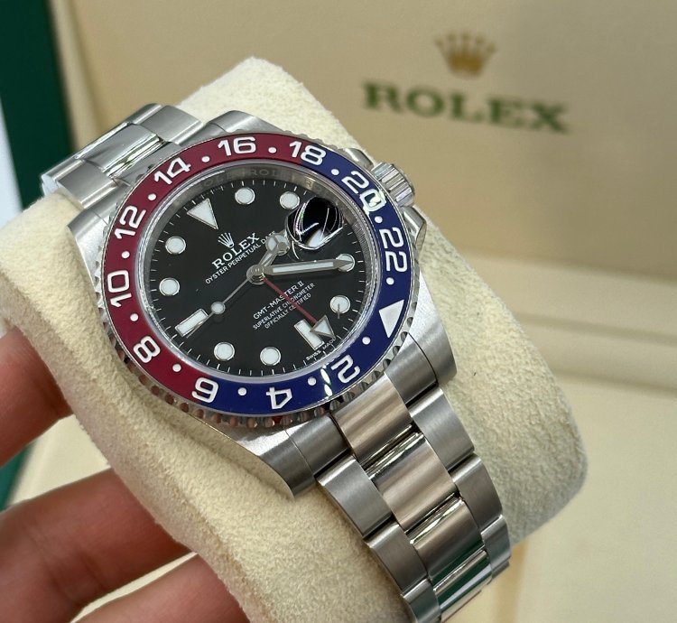 Rolex Gmt-master Ii 116719blro Black New Card