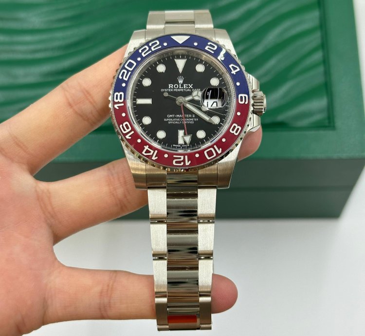 Rolex Gmt-master Ii 116719blro Black New Card