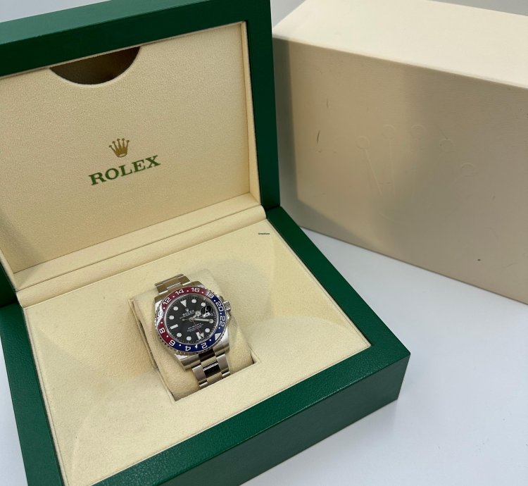 Rolex Gmt-master Ii 116719blro Black New Card