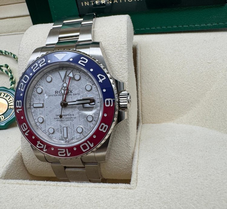 Rolex Gmt-master Ii 116719blro Pepsi Meteorite New 2023
