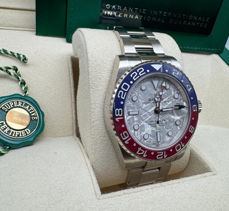 Rolex Gmt-master Ii 116719blro Pepsi Meteorite New 2023