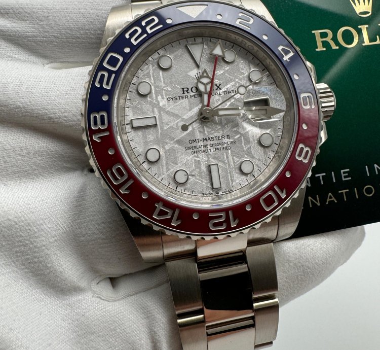Rolex Gmt-master Ii 116719blro Pepsi Meteorite New 2023