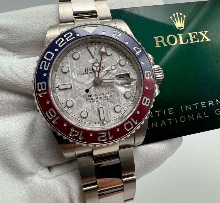 Rolex Gmt-master Ii 116719blro Pepsi Meteorite New 2023