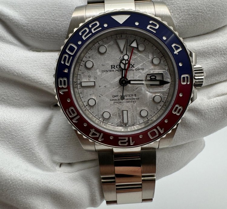 Rolex Gmt-master Ii 116719blro Pepsi Meteorite New 2023