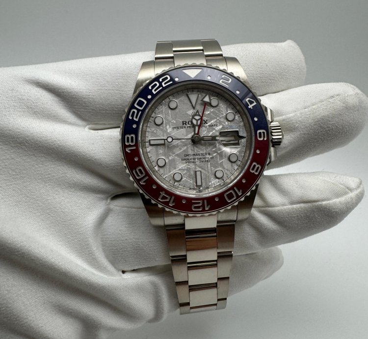 Rolex Gmt-master Ii 116719blro Pepsi Meteorite New 2023