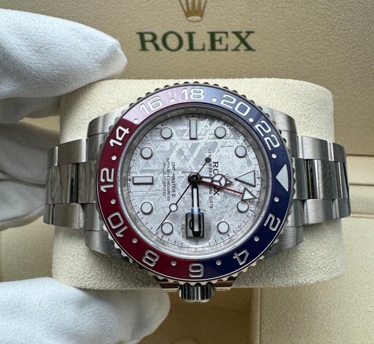Rolex Gmt-master Ii 116719blro Pepsi Meteorite New 2023