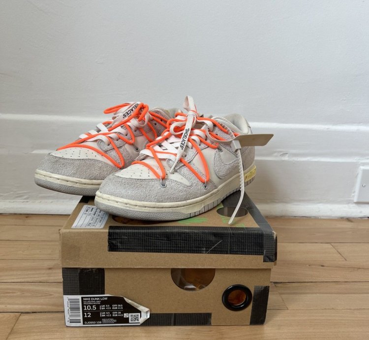 Nike Off White Dunk Low Lot 11