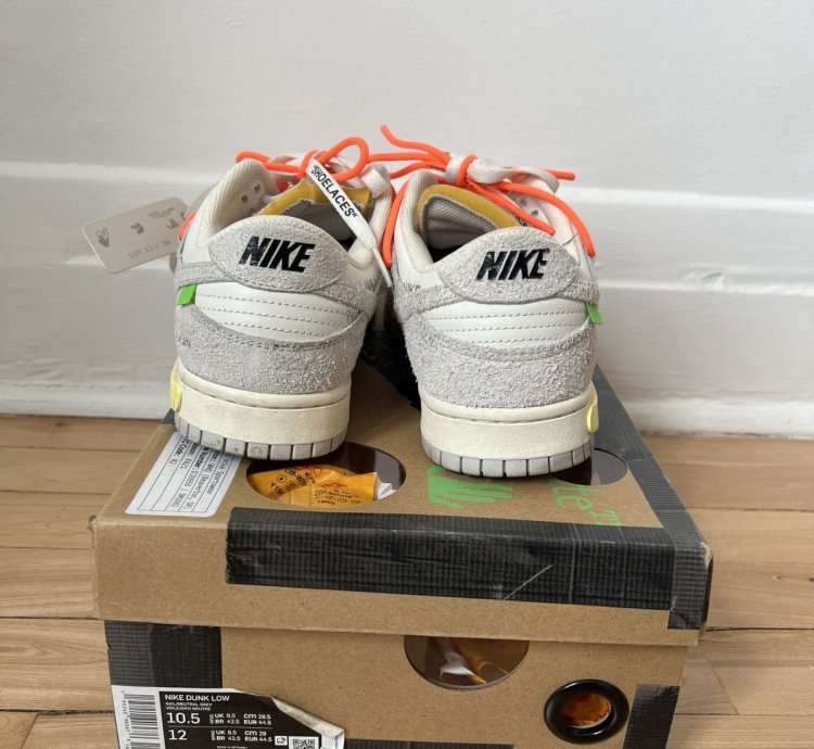 Nike Off White Dunk Low Lot 11