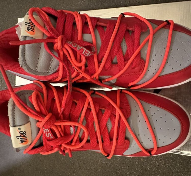Nike Off White Dunk University Red