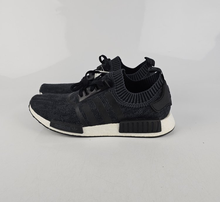Adidas Primeknit Nmd Runner Wool Black Size 13 5 Brand New