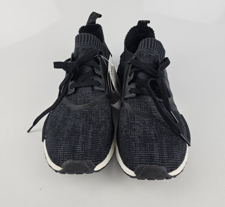 Adidas Primeknit Nmd Runner Wool Black Size 13 5 Brand New