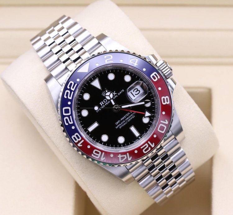 Rolex Gmt-master Ii 126710blro Pepsi Full Set From 03 2025 Tag New