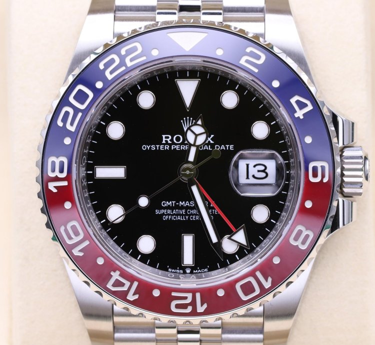 Rolex Gmt-master Ii 126710blro Pepsi Full Set From 03 2025 Tag New