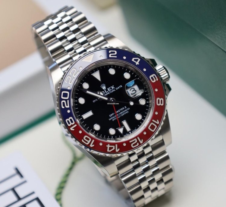 Rolex Gmt-master Ii 126710blro Pepsi Jubilee - New 2025