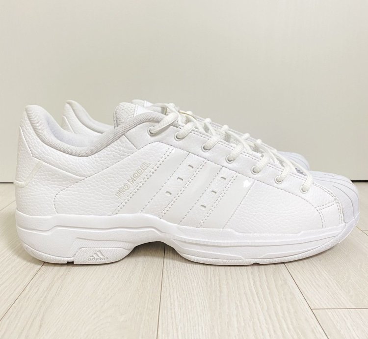 Adidas Pro Model 2g Low White