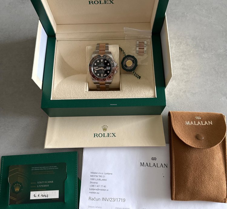 Rolex Gmt-master Ii 126711chnr
