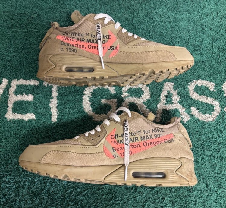 Nike Off-white Air Max 90 Desert Ore