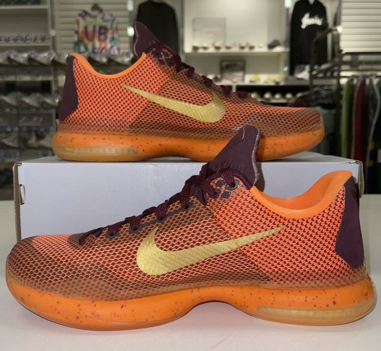 Kobe 10 Silk - Lightly Worn No Box flaw Shown