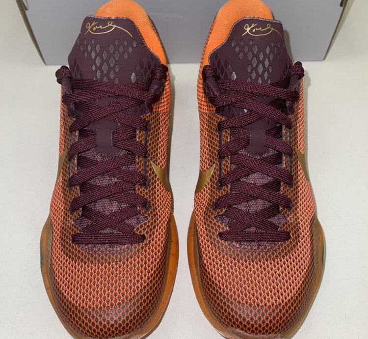 Kobe 10 Silk - Lightly Worn No Box flaw Shown