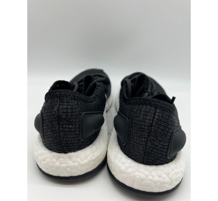 Adidas Pureboost Core Black White Athletic Running Mens Sz 8