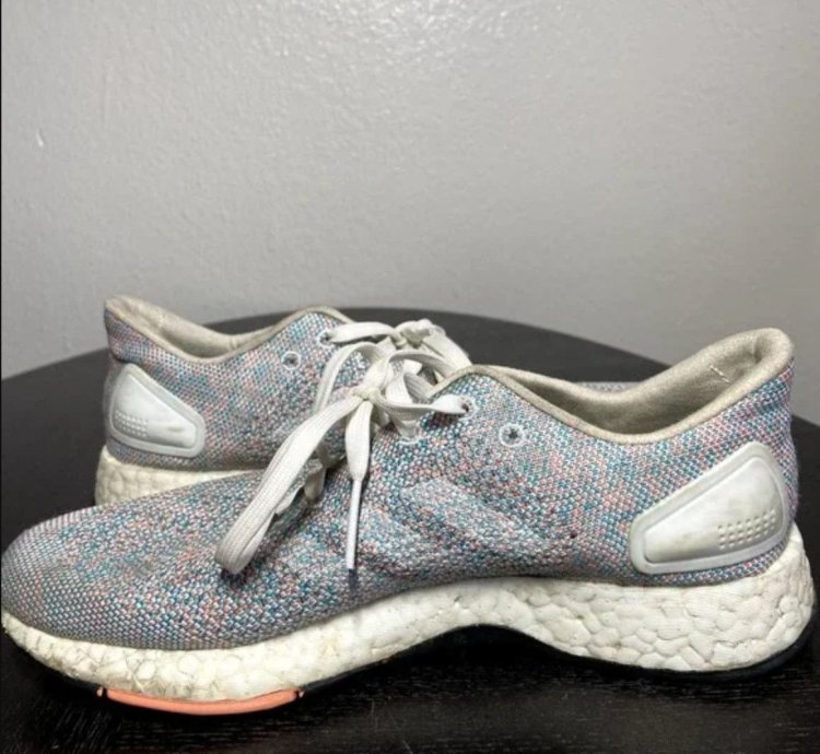 Adidas Pureboost Sneakers Dpr Grey White Chalk Coral 6
