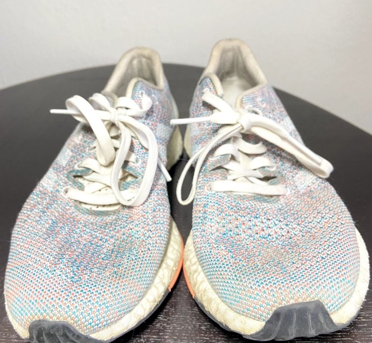 Adidas Pureboost Sneakers Dpr Grey White Chalk Coral 6
