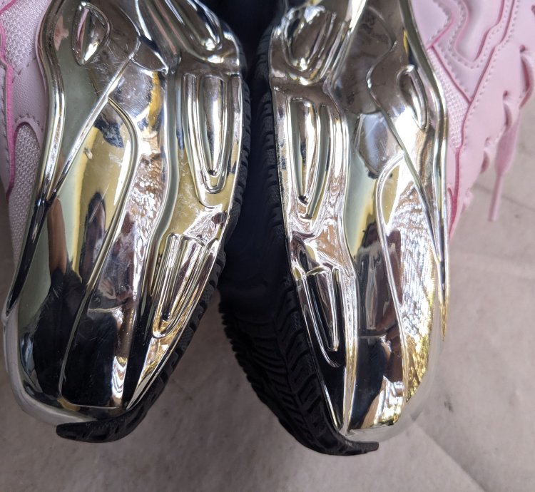 Adidas Raf Simons Ozweego Pink Mirrored Chrome Ee7947