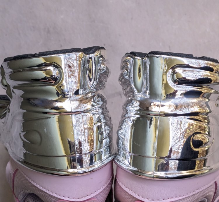 Adidas Raf Simons Ozweego Pink Mirrored Chrome Ee7947