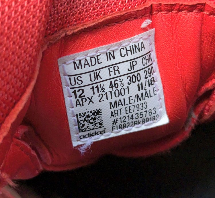 Adidas Raf Simons Ozweegont Red Size 12 Ee7933