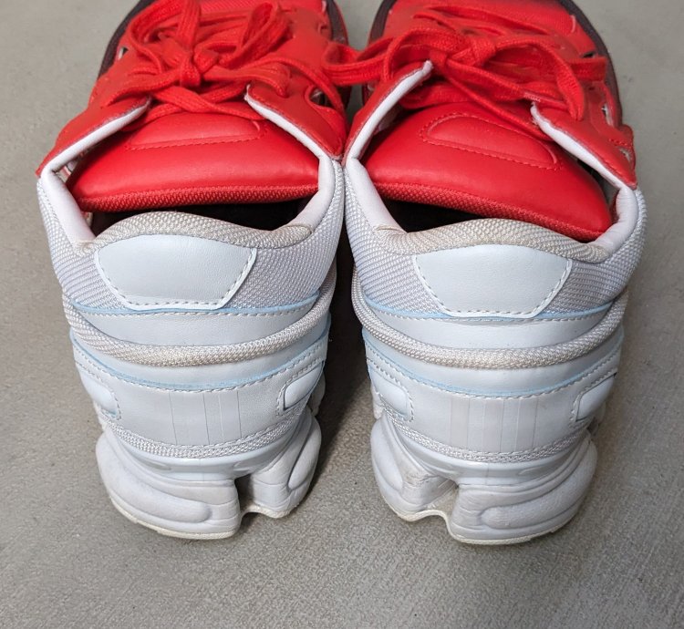 Adidas Raf Simons Ozweegont Red Size 12 Ee7933