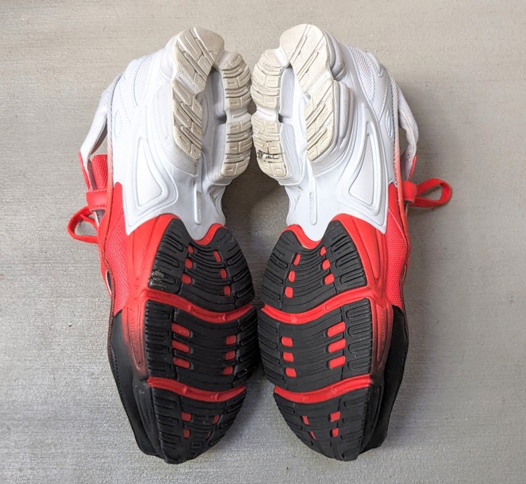 Adidas Raf Simons Ozweegont Red Size 12 Ee7933