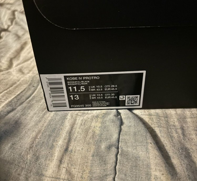 Kobe 4 Girl Dad Deadstock