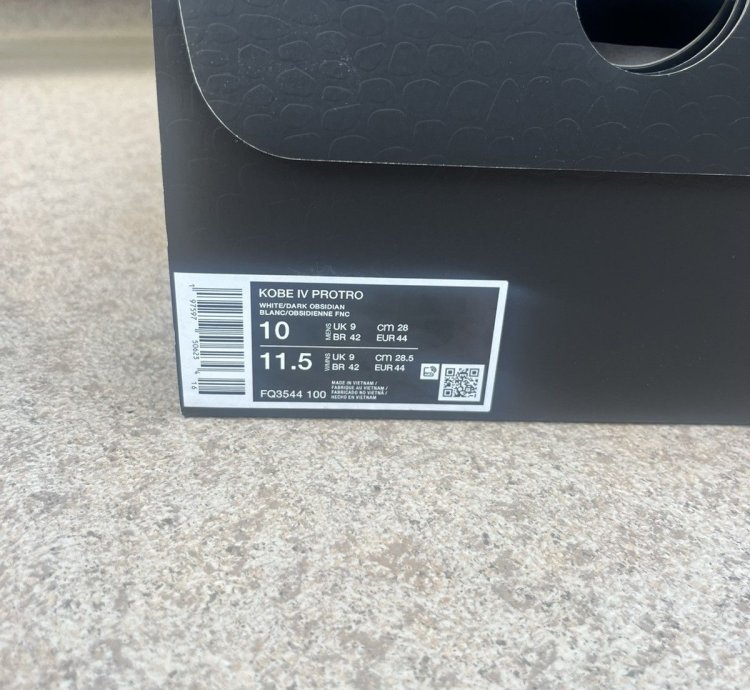 Kobe 4 Gold Medal Protro