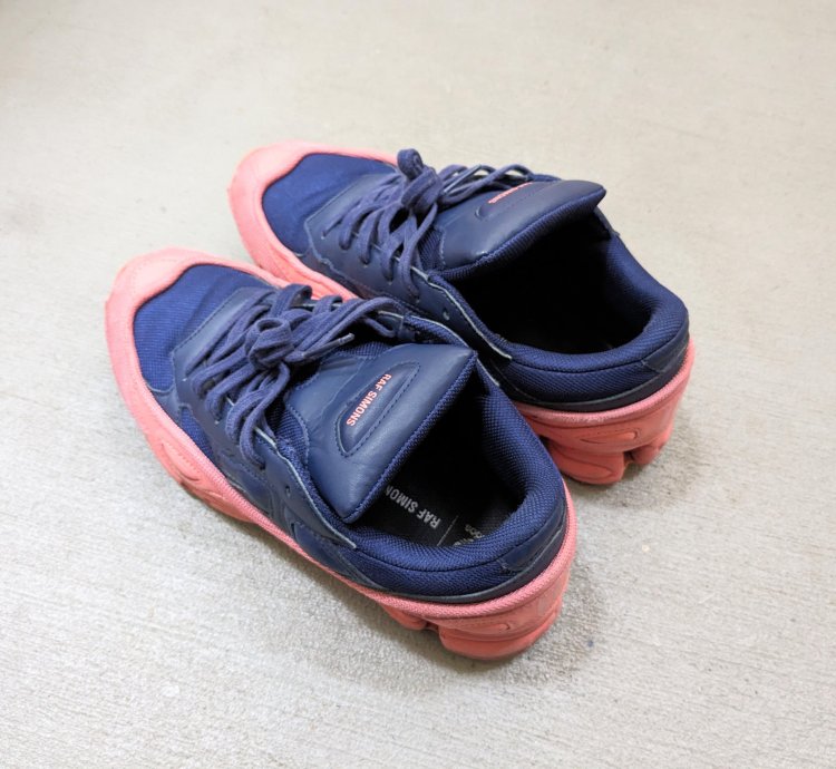 Adidas Raf Simons Ozweego Size 8 5 Pink Blue F34268