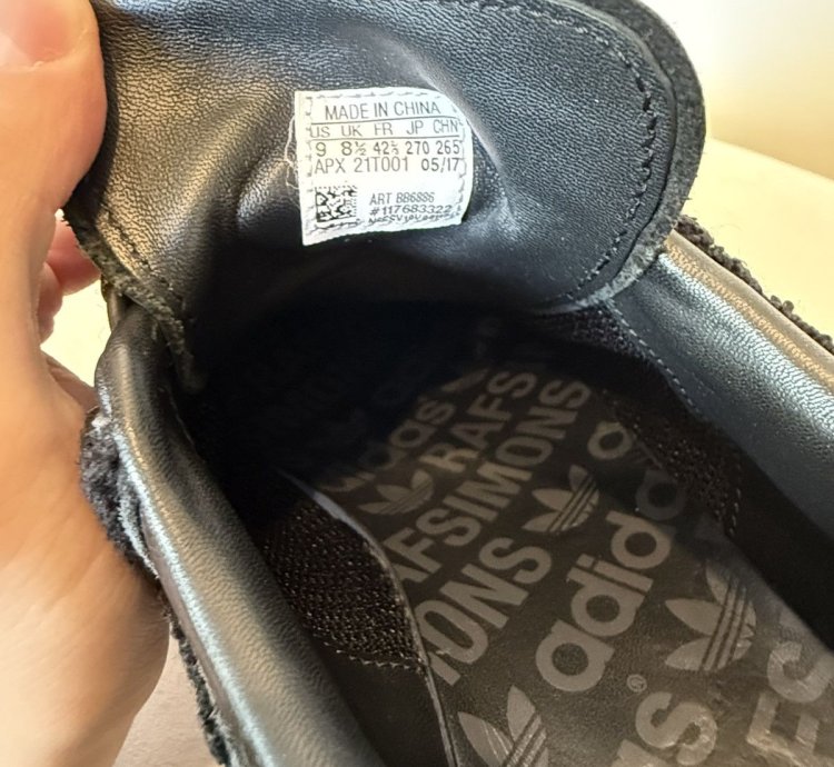 Adidas Raf Simons Sneakers Black