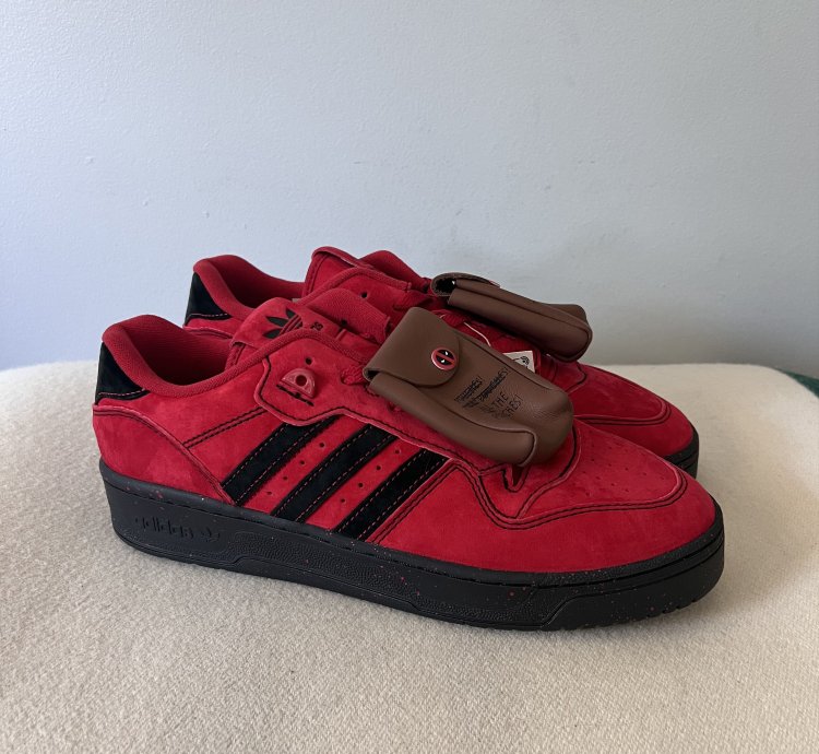 Adidas Rivalry Low Marvel Deadpool In Red