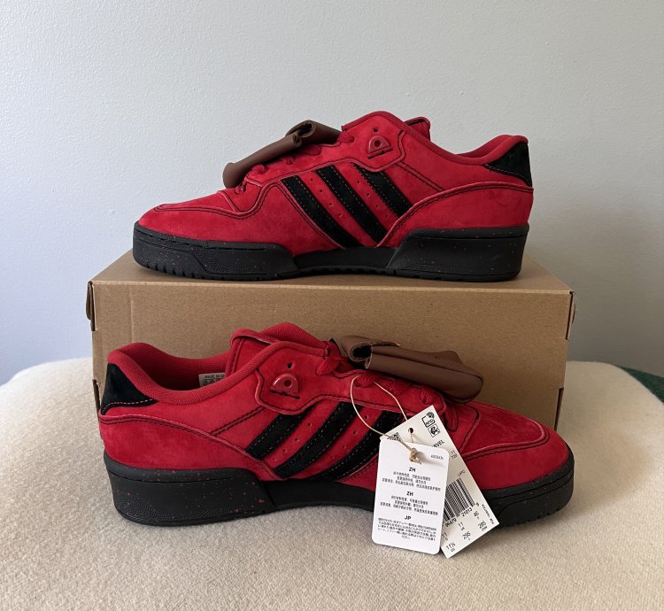 Adidas Rivalry Low Marvel Deadpool In Red