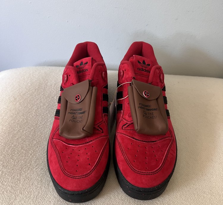 Adidas Rivalry Low Marvel Deadpool In Red
