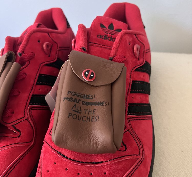 Adidas Rivalry Low Marvel Deadpool In Red