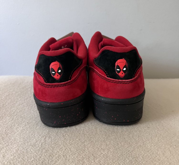 Adidas Rivalry Low Marvel Deadpool In Red