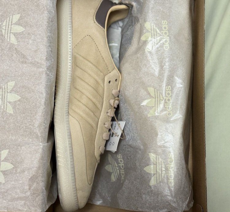 Adidas Samba - Beige Leather - Us Size 9