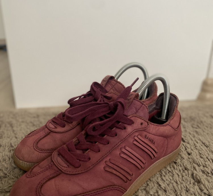 Adidas Samba Deep Hue Pack Maroon Sneakers Shoes