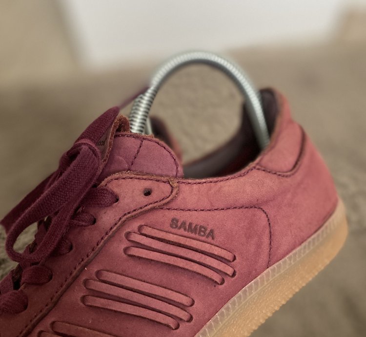 Adidas Samba Deep Hue Pack Maroon Sneakers Shoes
