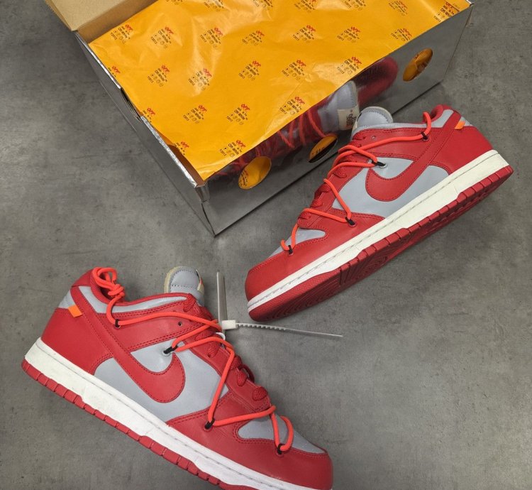 Nike Off-white Dunk Low University Red