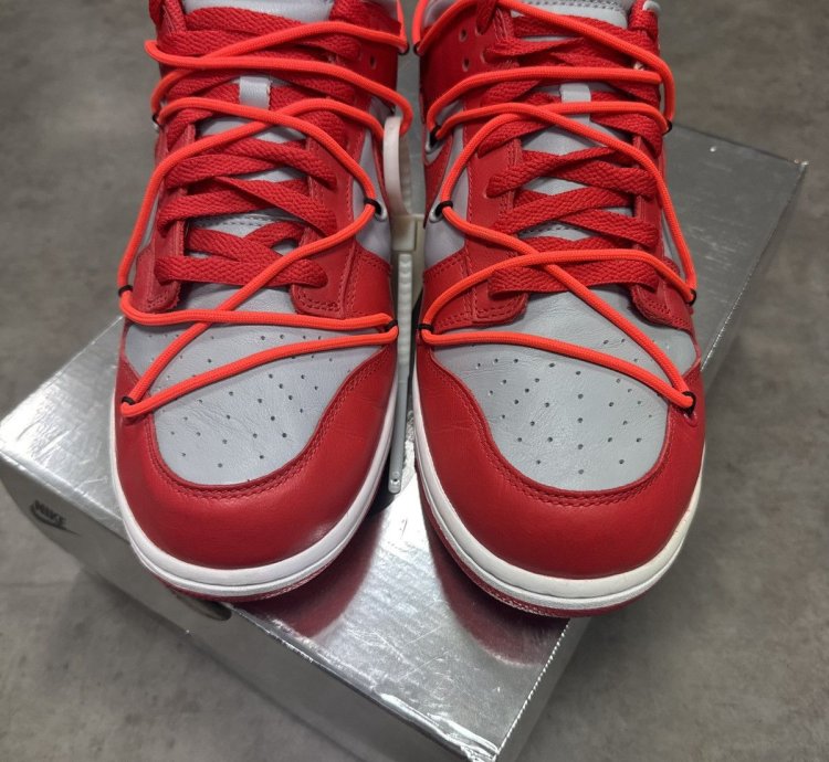 Nike Off-white Dunk Low University Red