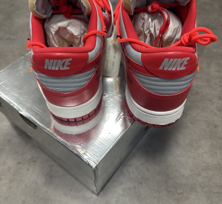 Nike Off-white Dunk Low University Red