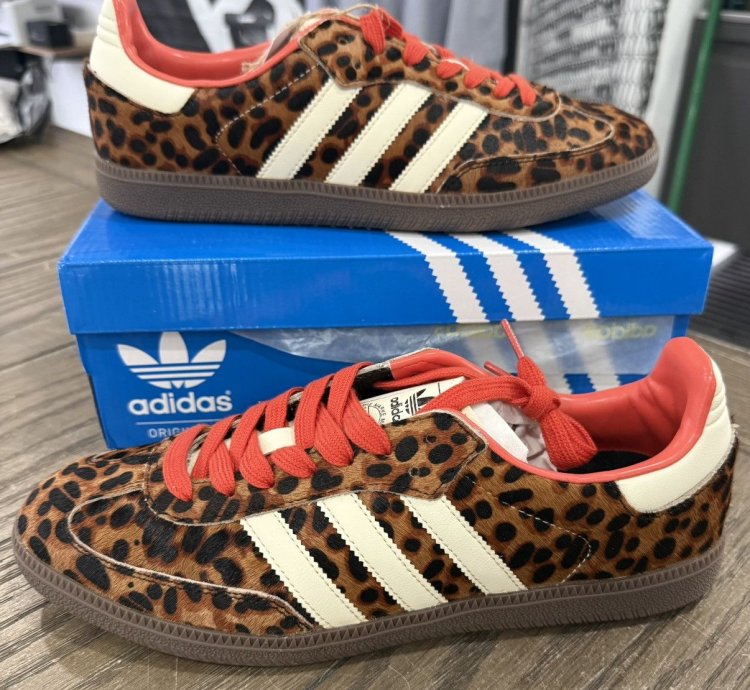 Adidas Samba Ji2734 Cheetah Low New Women 10 Men 9
