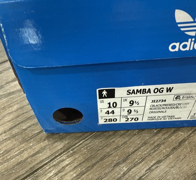 Adidas Samba Ji2734 Cheetah Low New Women 10 Men 9